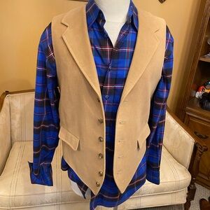 Tailor made vest / waist coat size 42 sharp